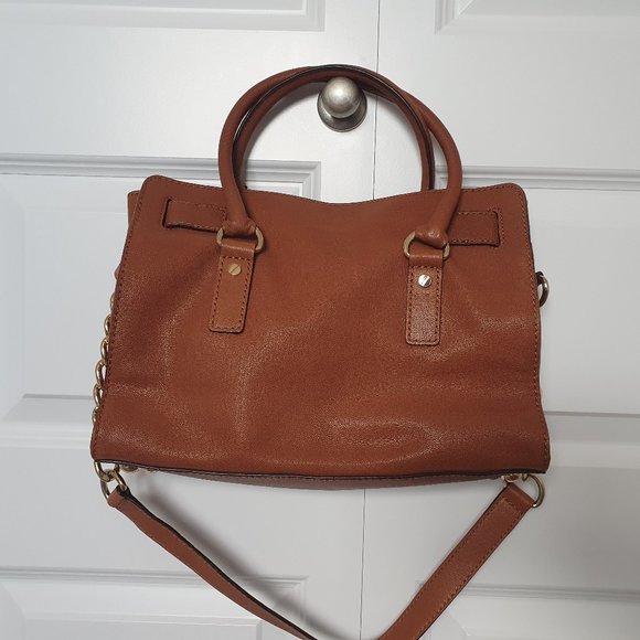 Michael Kors Hamilton Saffiano Medium Satchel - with dust bag (EUC) - Picture 2 of 5